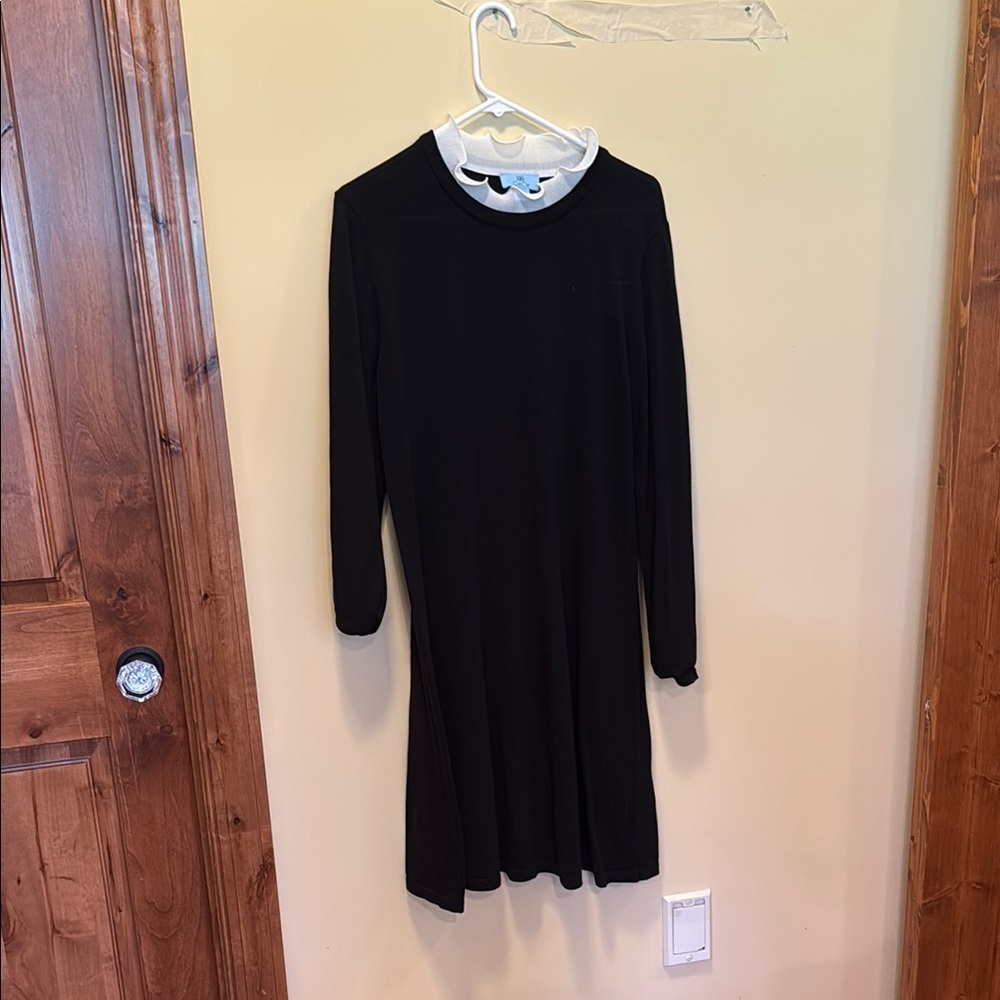 CeCe Black Long Sleeve Dress